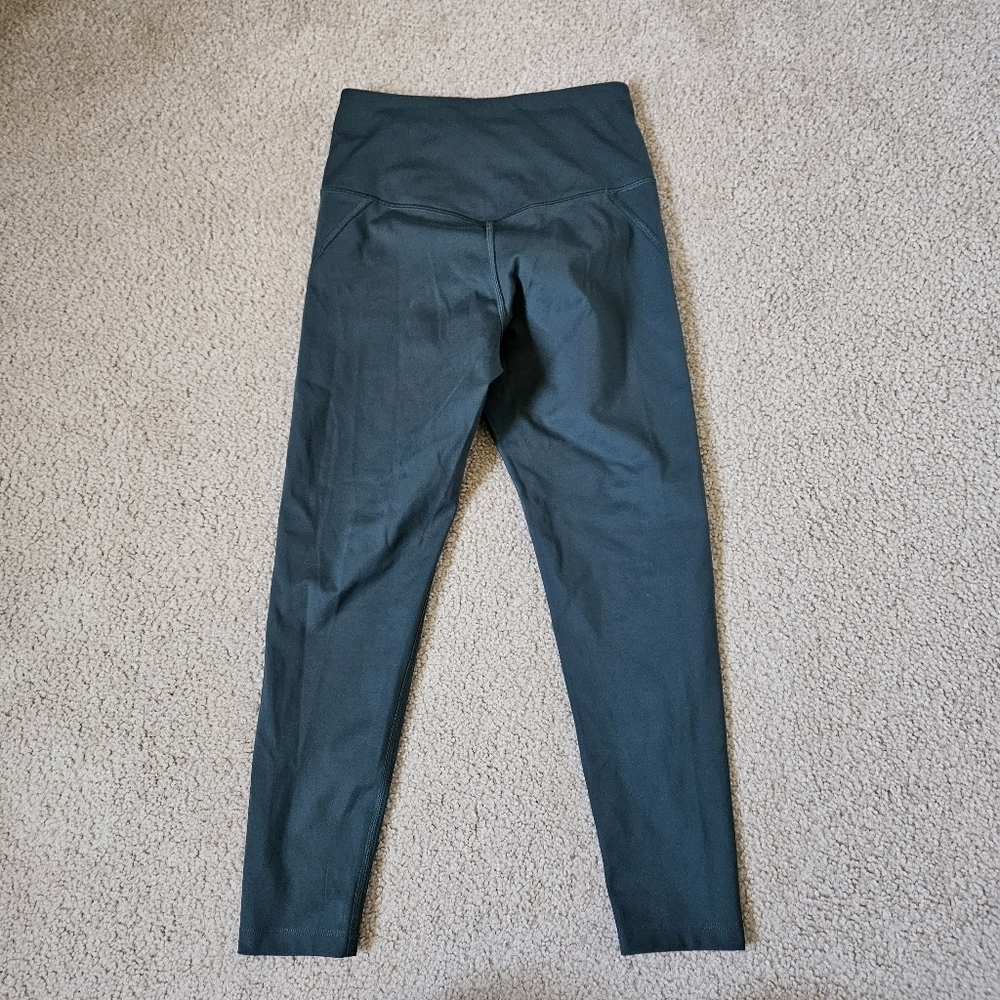 Girlfriend Collective Compressive High Waisted Legging - Moss S - Picture 5 of 9